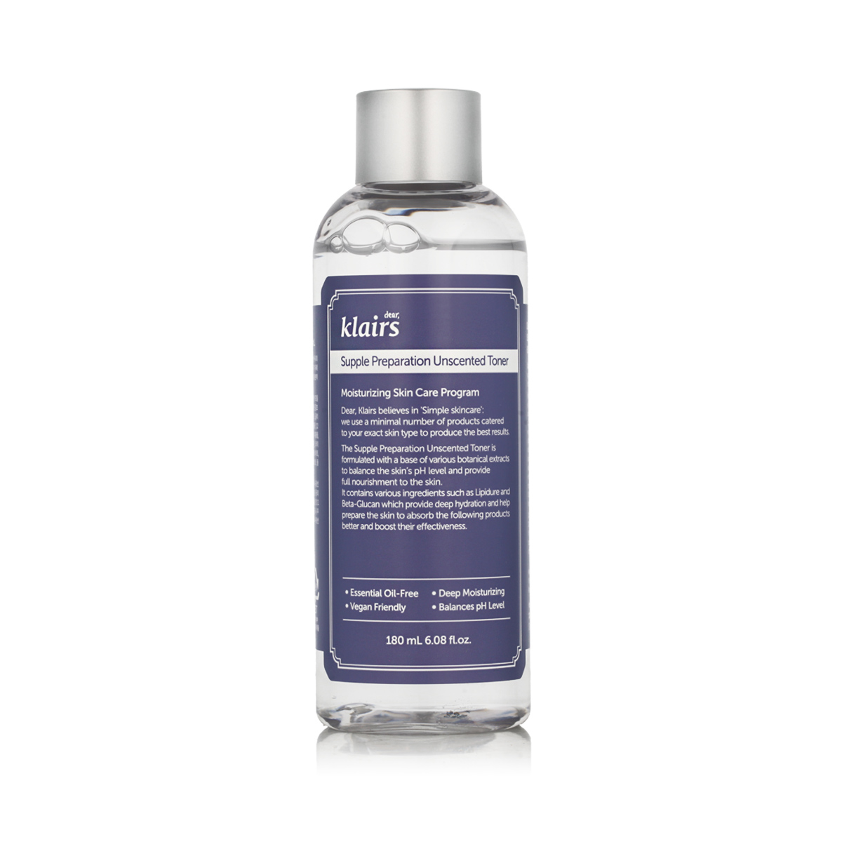 Dear Klairs Supple Preparation Unscented Toner 180 ml