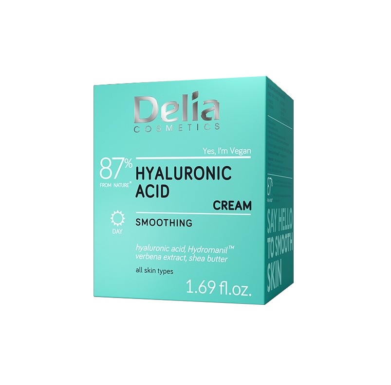 Delia Kyselina hyaluronová Denní krém s vyhlazujícím účinkem 50 ml