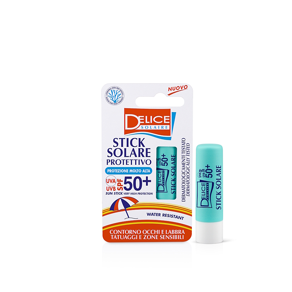 DELICE SOLAIRE Ochranná opalovací tyčinka SPF50+ 5,5 ml