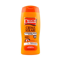DELICE SOLAIRE Opalovací krém medium protect SPF20+ 250 ml