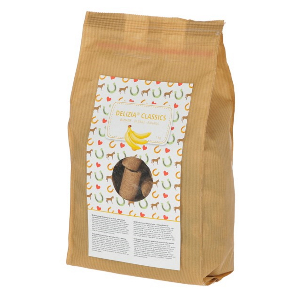 DELIZIA  Pochoutka pro koně banán 1 kg