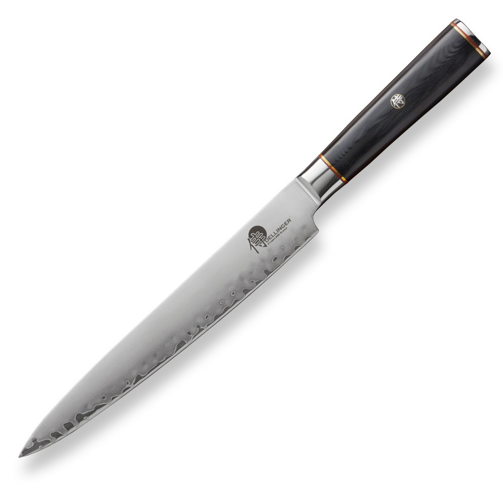 Dellinger Nůž japonský kuchařský plátkovací 225 mm Okami 3 layers AUS10