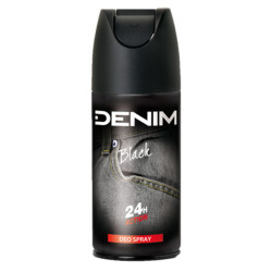 DENIM Black Deodorant sprej 150 ml