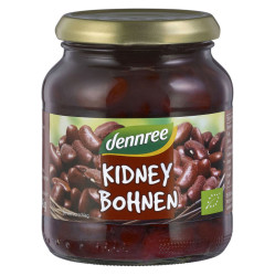DENNREE Fazole červená ledvina ve slaném nálevu BIO 360 g