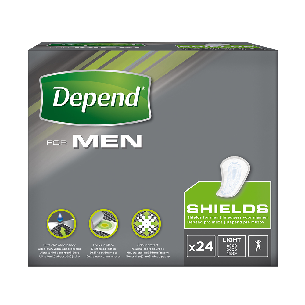 Depend For Men 1 inkontinenční pomůcky pro muže 24 ks