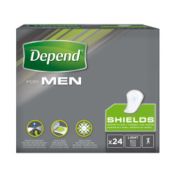 Depend For Men 1 inkontinenční pomůcky pro muže 24 ks