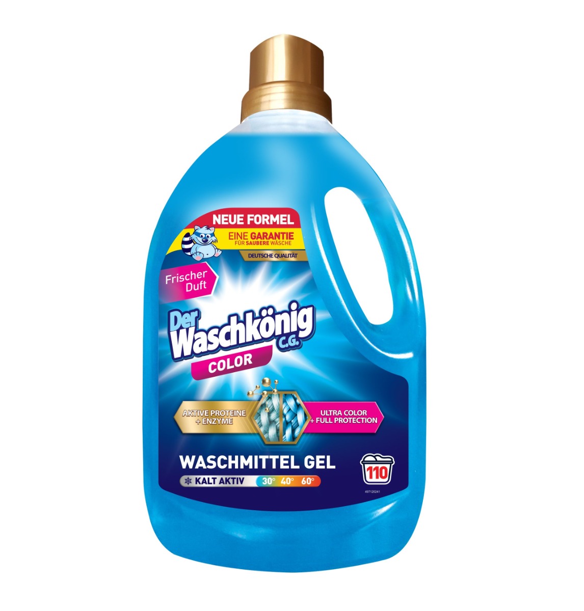 Der Waschkönig Color Prací gel 3,305 l 110 dávek