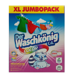 Der Waschkönig Color Prací prášek 6 kg 100 dávek