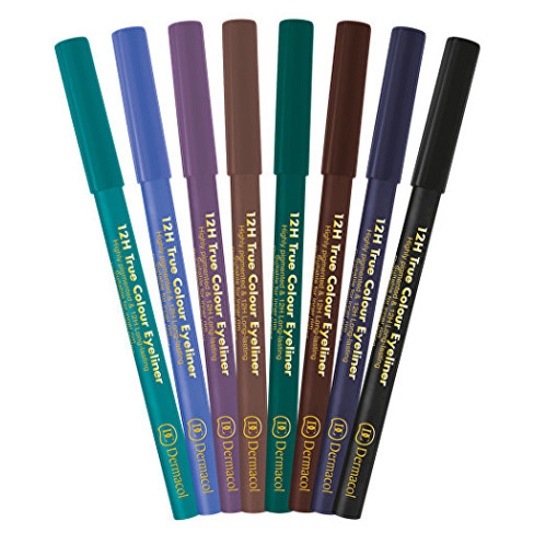DERMACOL 12H True Colour Eyeliner  6 Dark Brown 2 g