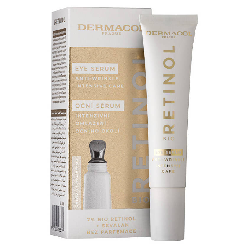 DERMACOL Bio Retinol intensive Intenzivní oční sérum 15 ml