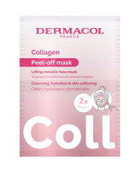 Dermacol Collagen Vypínací slupovací maska 2x7,5 ml
