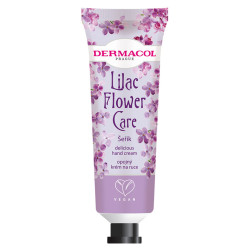 DERMACOL Flower Care Opojný krém na ruce Šeřík 30 ml
