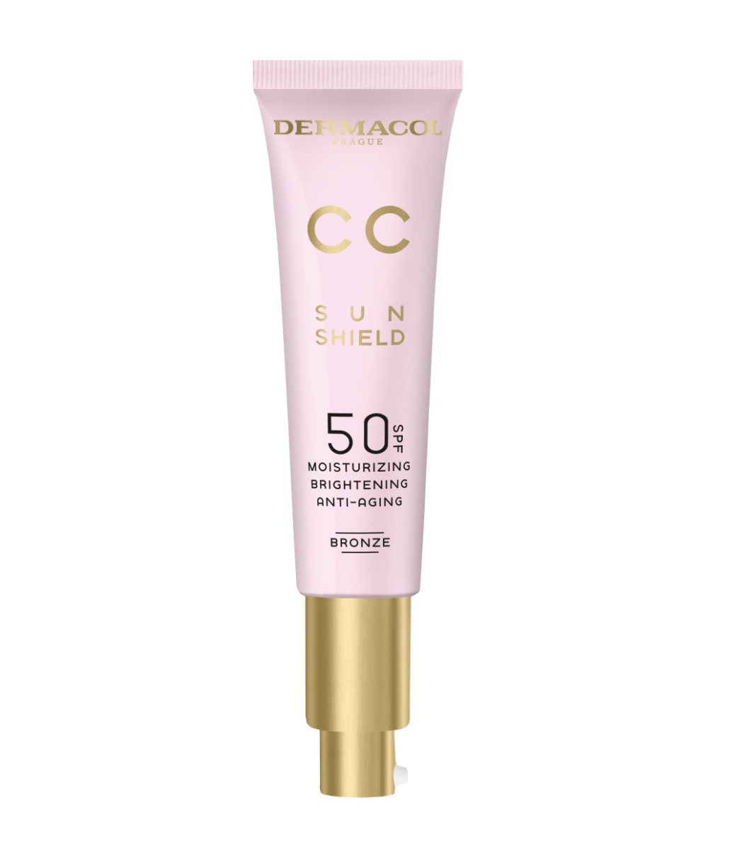 Dermacol SUN Shield CC krém SPF50 Bronze 30 ml