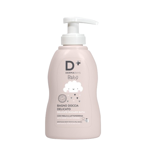 DERMARAYS BABY sprchový gel do koupele s medem pro děti 200 ml
