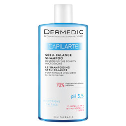 DERMEDIC Capilarte Sebu-Balance Šampon pro mastné vlasy 300 ml