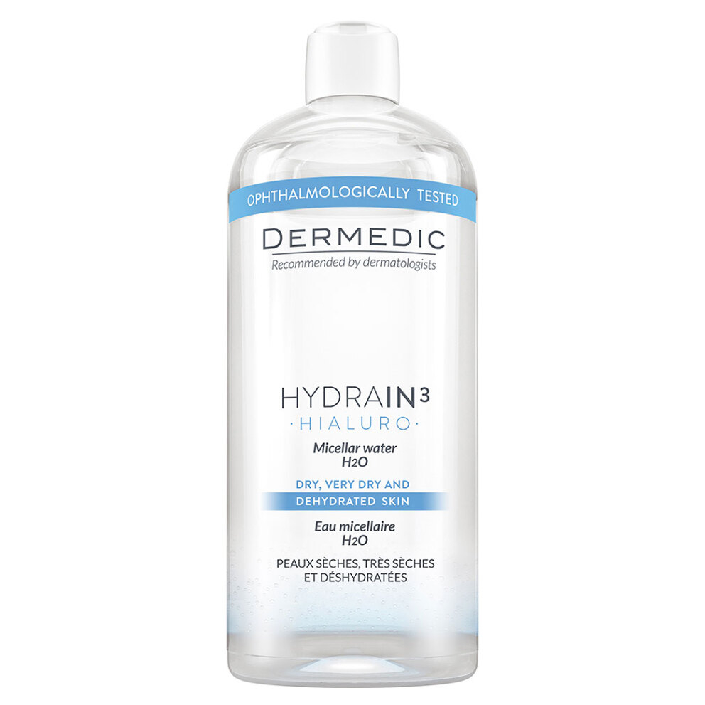 DERMEDIC Hydrain3 Hialuro Micelární voda 500 ml