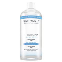 DERMEDIC Hydrain3 Hialuro Micelární voda 500 ml