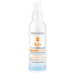 DERMEDIC Sunbrella Baby Opalovací mléko ve spreji SPF50+ 150 ml