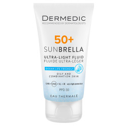 DERMEDIC Sunbrella Emulze mastná a smíšená pleť SPF50+ 40 ml