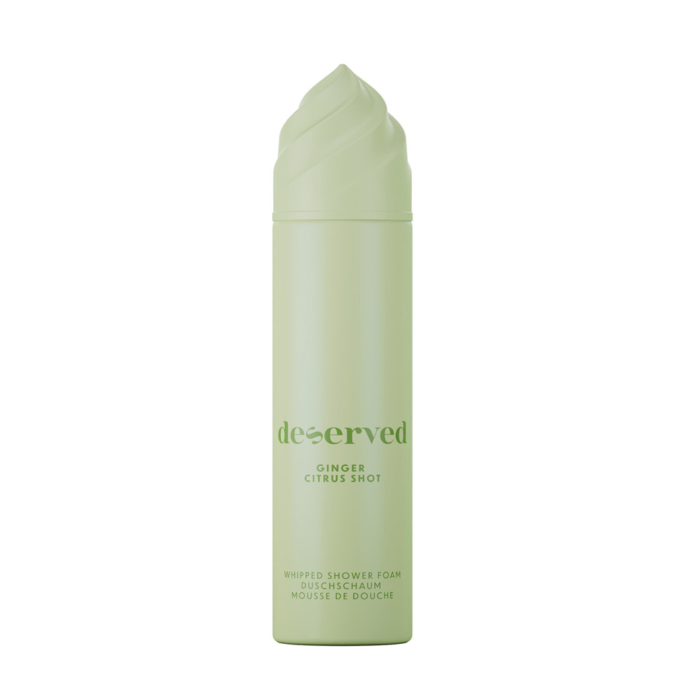 Deserved Whipped shower foam Ginger Citrus Shot sprchová pěna 250 ml