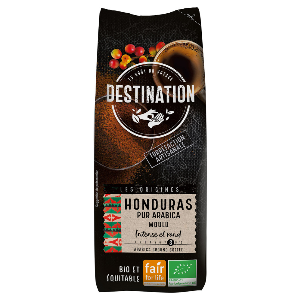 DESTINATION Káva mletá Honduras BIO 250 g