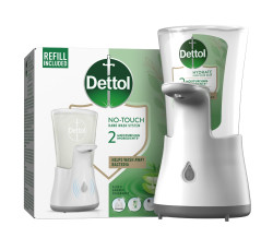 Dettol Bezdotykový dávkovač mýdla Jemná aloe 250 ml