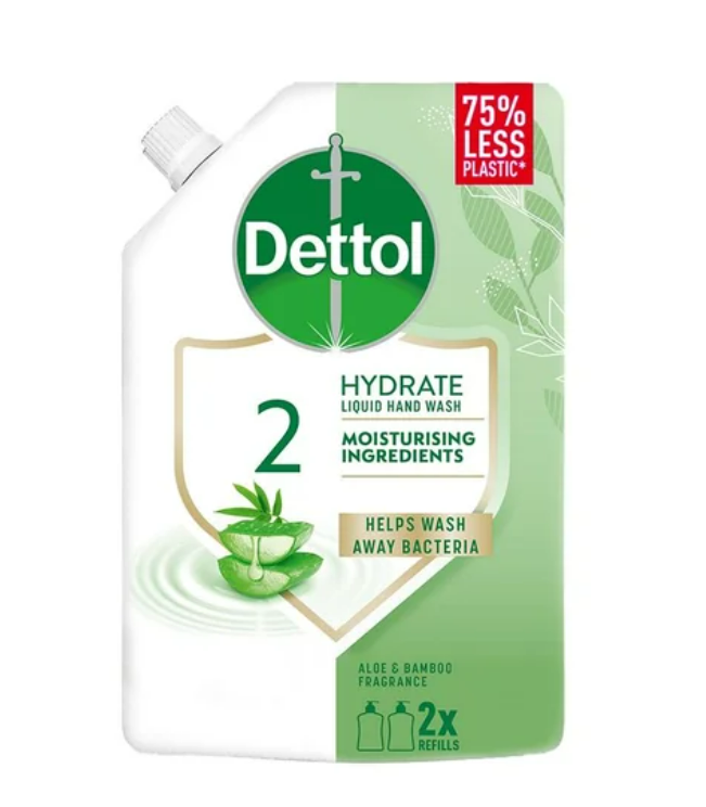 DETTOL Mýdlo tekuté Náhradní náplň Aloe Vera a vitamín E 500 ml