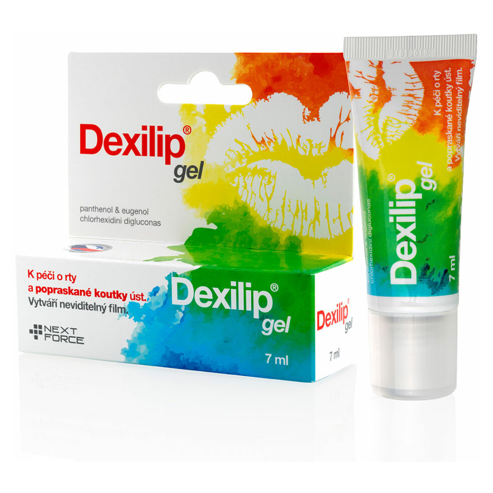 DEXILIP gel na popraskané koutky 7 ml