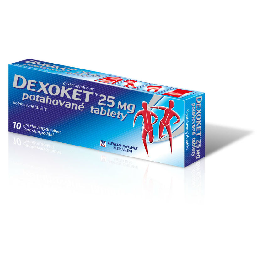 DEXOKET 25 mg 10 tablet II