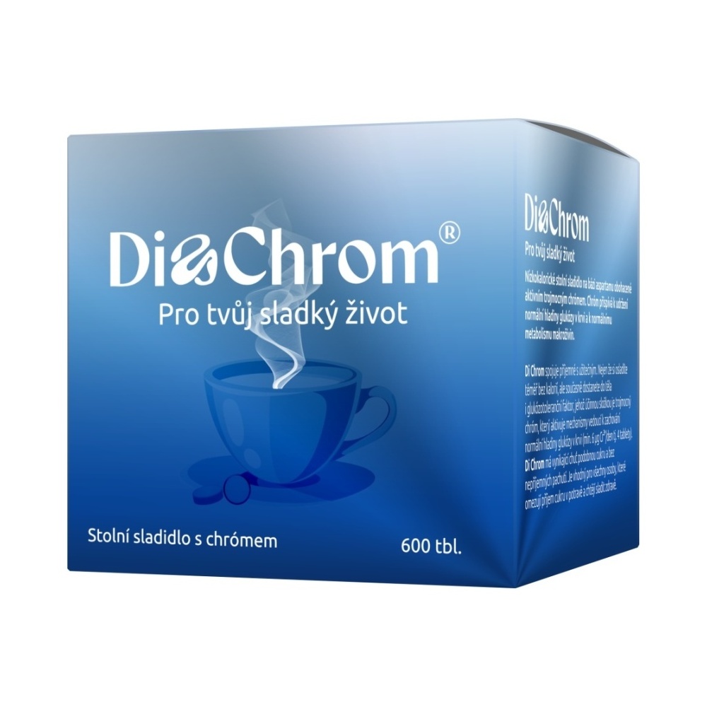 Di Chrom stolní sladidlo 600 tablet