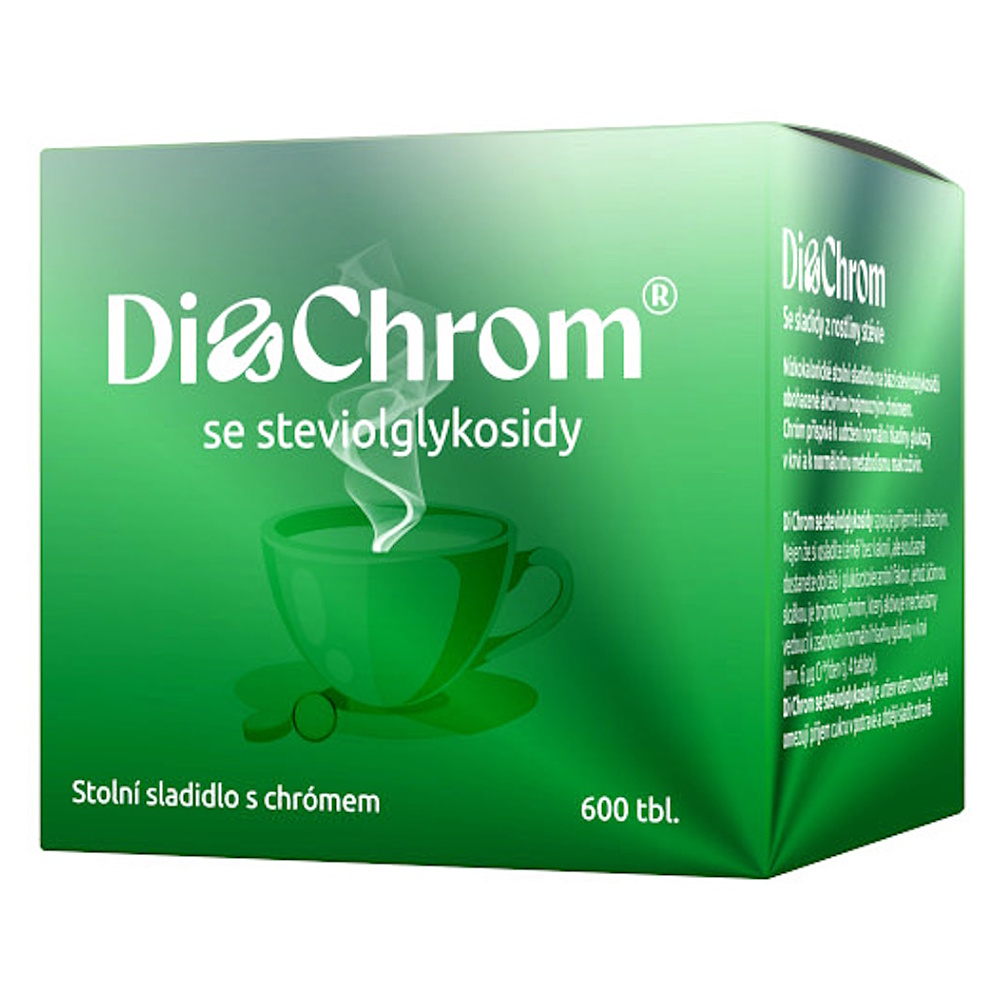 DI CHROMSe steviolglykosidy stolní sladidlo 600 tablet