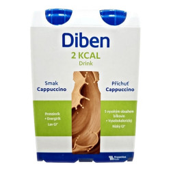 DIBEN 2 kcal Drink cappuccino 4 x 200 ml