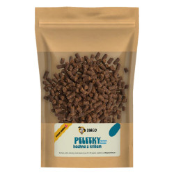 DINGO Peletky kachna s krillem bezlepkové 150 g