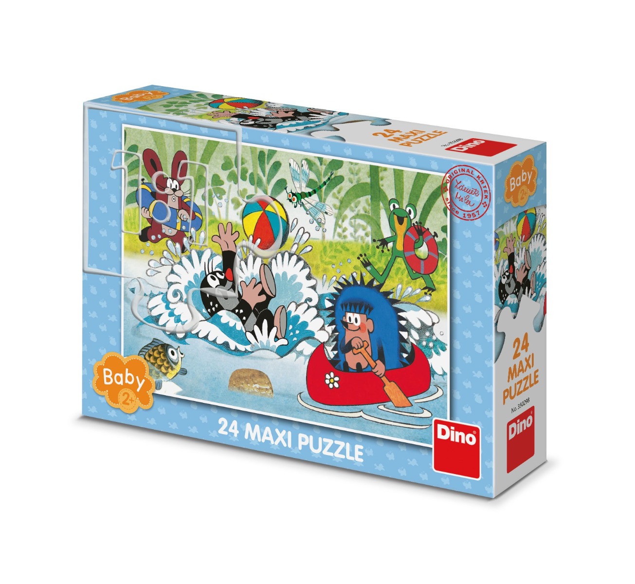 Dino Toys Krtek ve vodě Maxi Puzzle 24 dílků