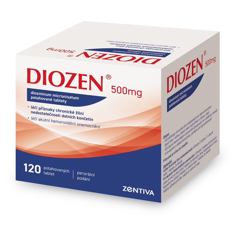 DIOZEN 500 mg 120 tablet