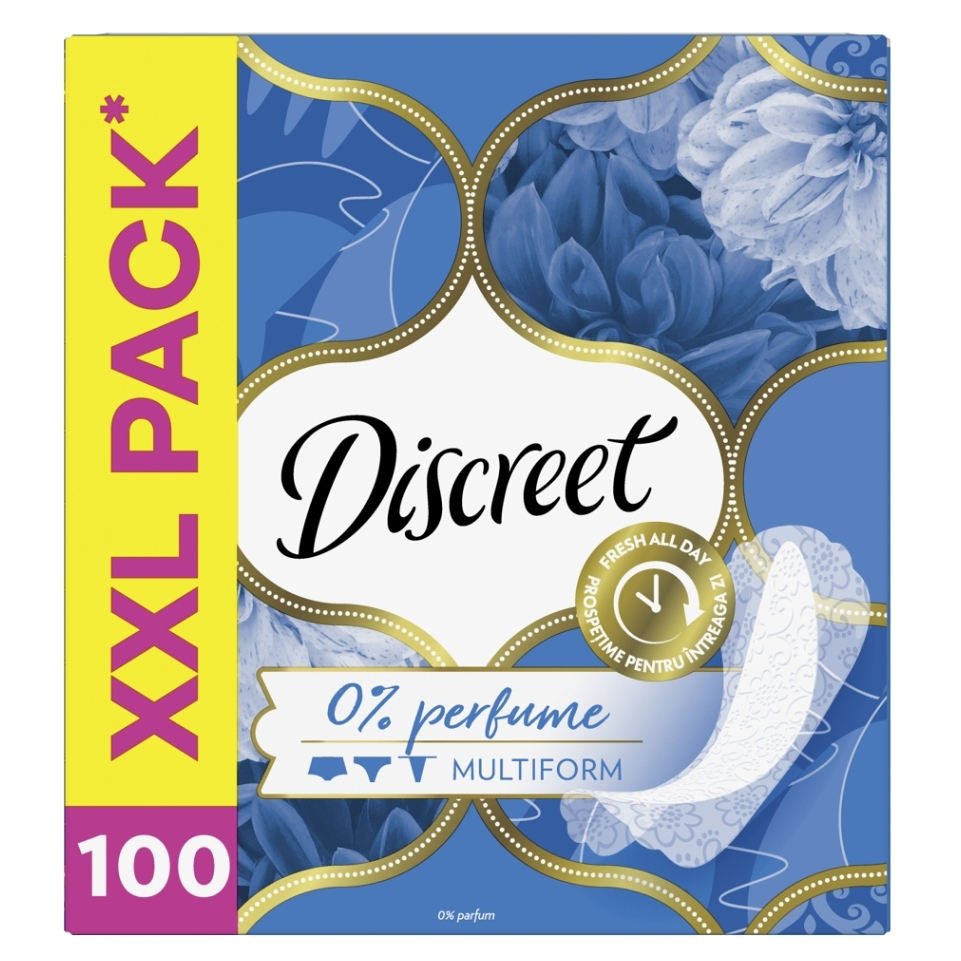 DISCREET  Intimky Multiform 0 % parfemace 100 ks