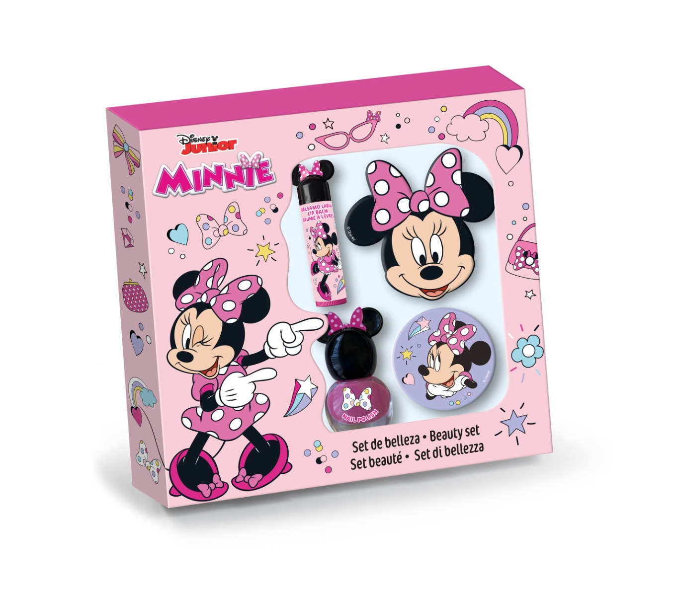 Disney Minnie Dárkový set beauty sada 4 ks