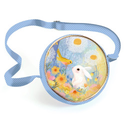 Djeco Kulatá kabelka White rabbit