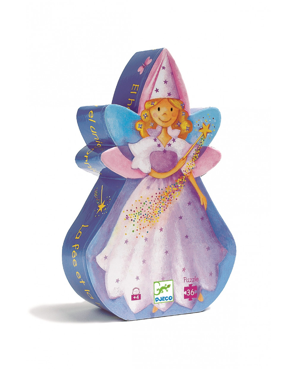 Djeco Puzzle Víla a jednorožec - 36 pcs