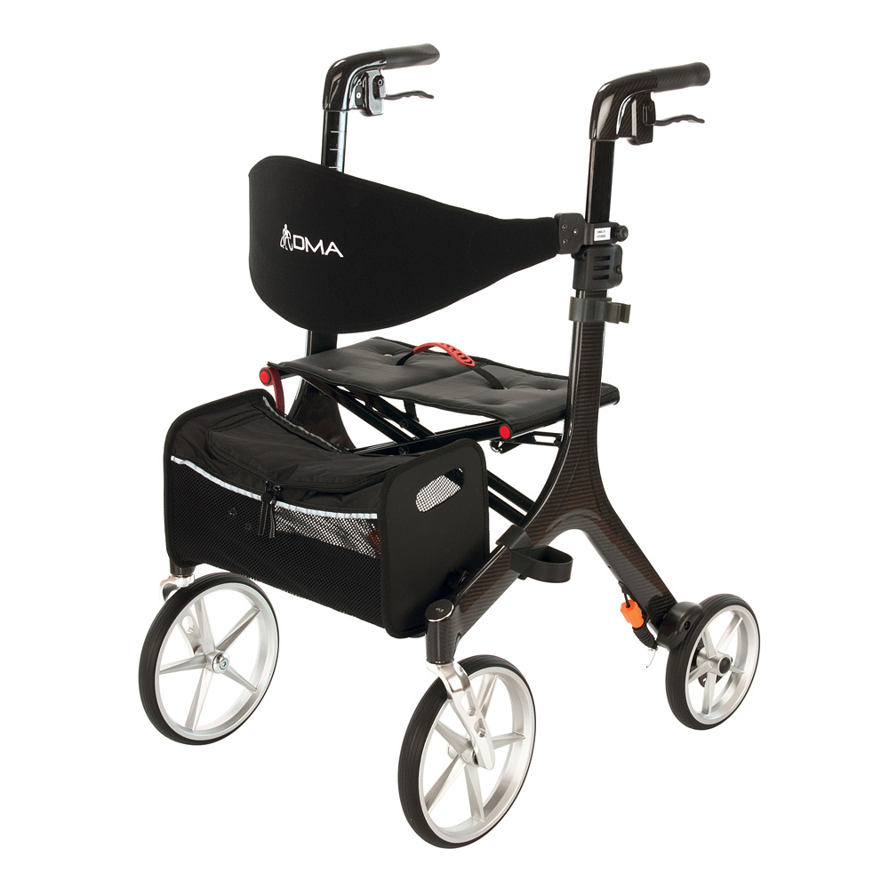 DMA 102 CARBON, Čtyřkolové chodítko carbonové