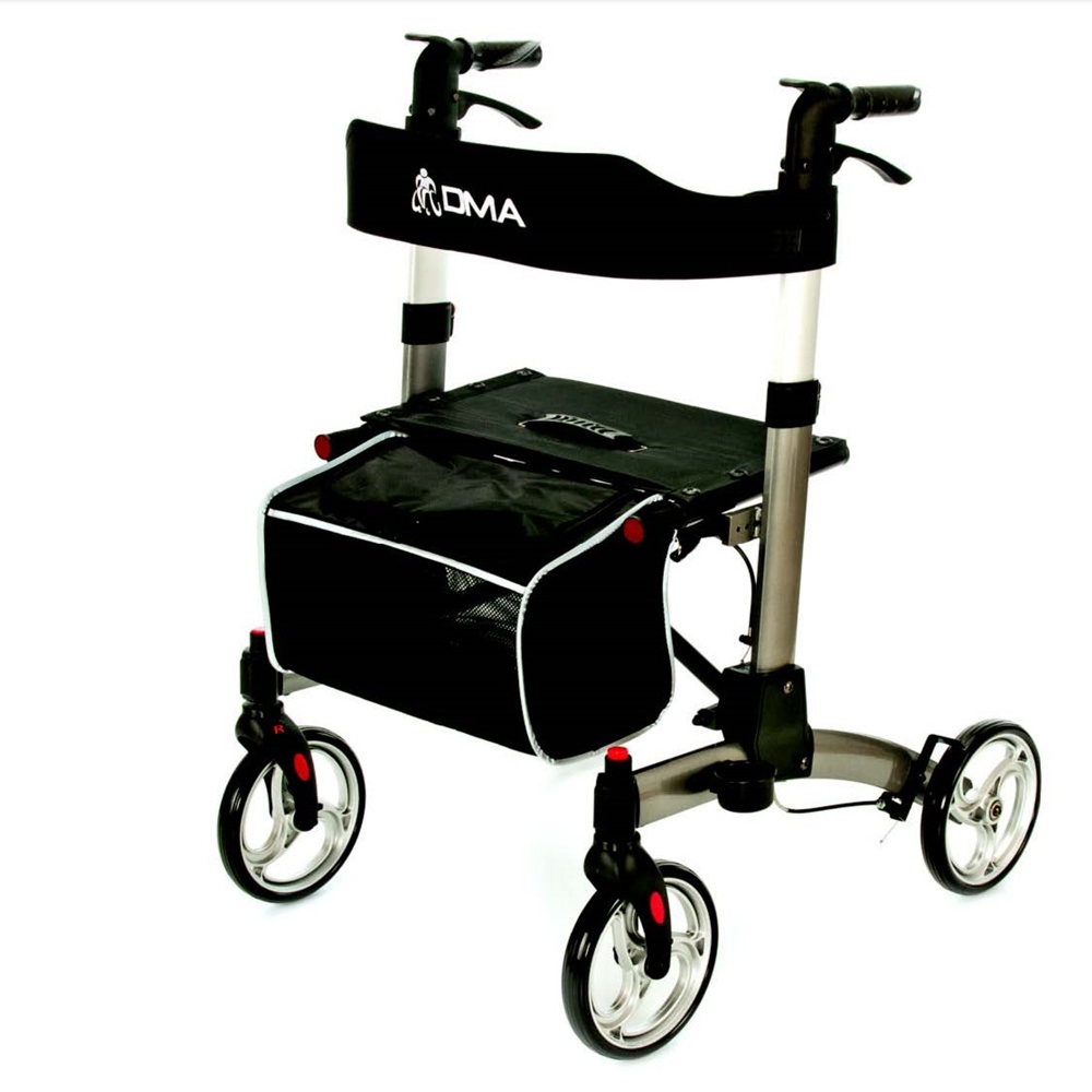 DMA 104, Čtyřkolové chodítko skládací, barva šampaň