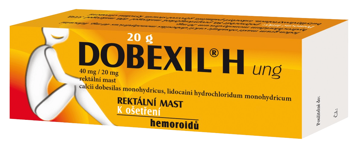 DOBEXIL H ung 40mg/20mg rektální mast 20 g