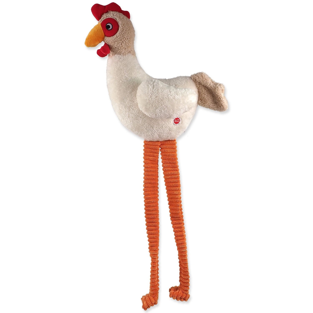 Dog Fantasy Hračka Jumbo slepice pískací a šustící 80cm