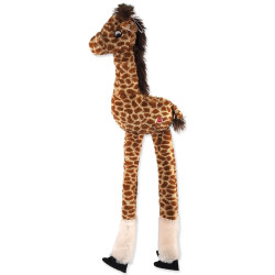 Dog Fantasy Hračka Jumbo žirafa pískací a šustící 87cm