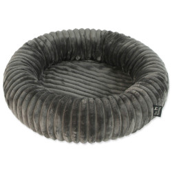 Dog Fantasy Pelech Stripe kulatý šedivý 60cm