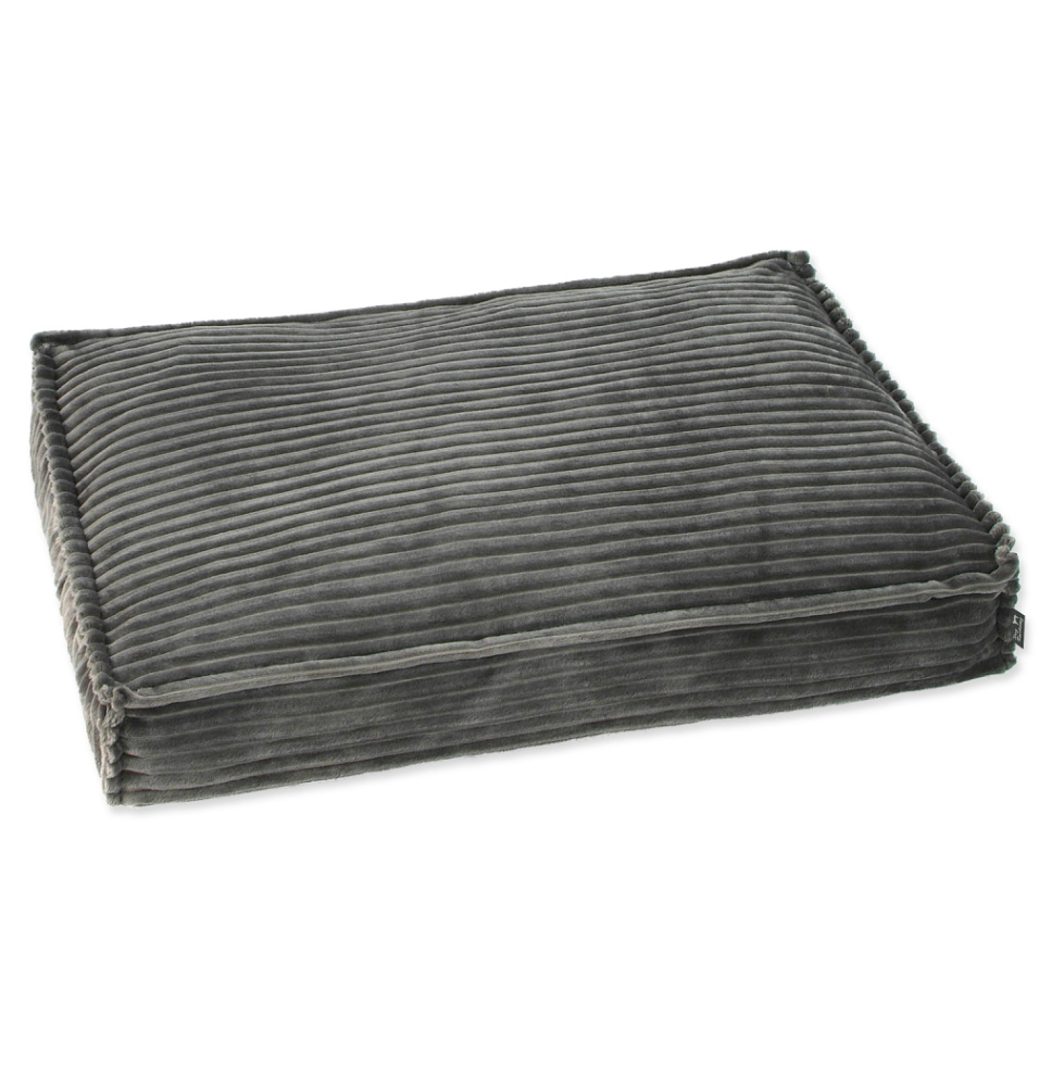 DOG FANTASY Stripe Matrace pro psy šedivá 80x50 cm