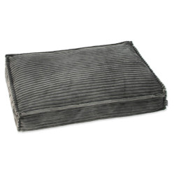 DOG FANTASY Stripe Matrace pro psy šedivá 80x50 cm