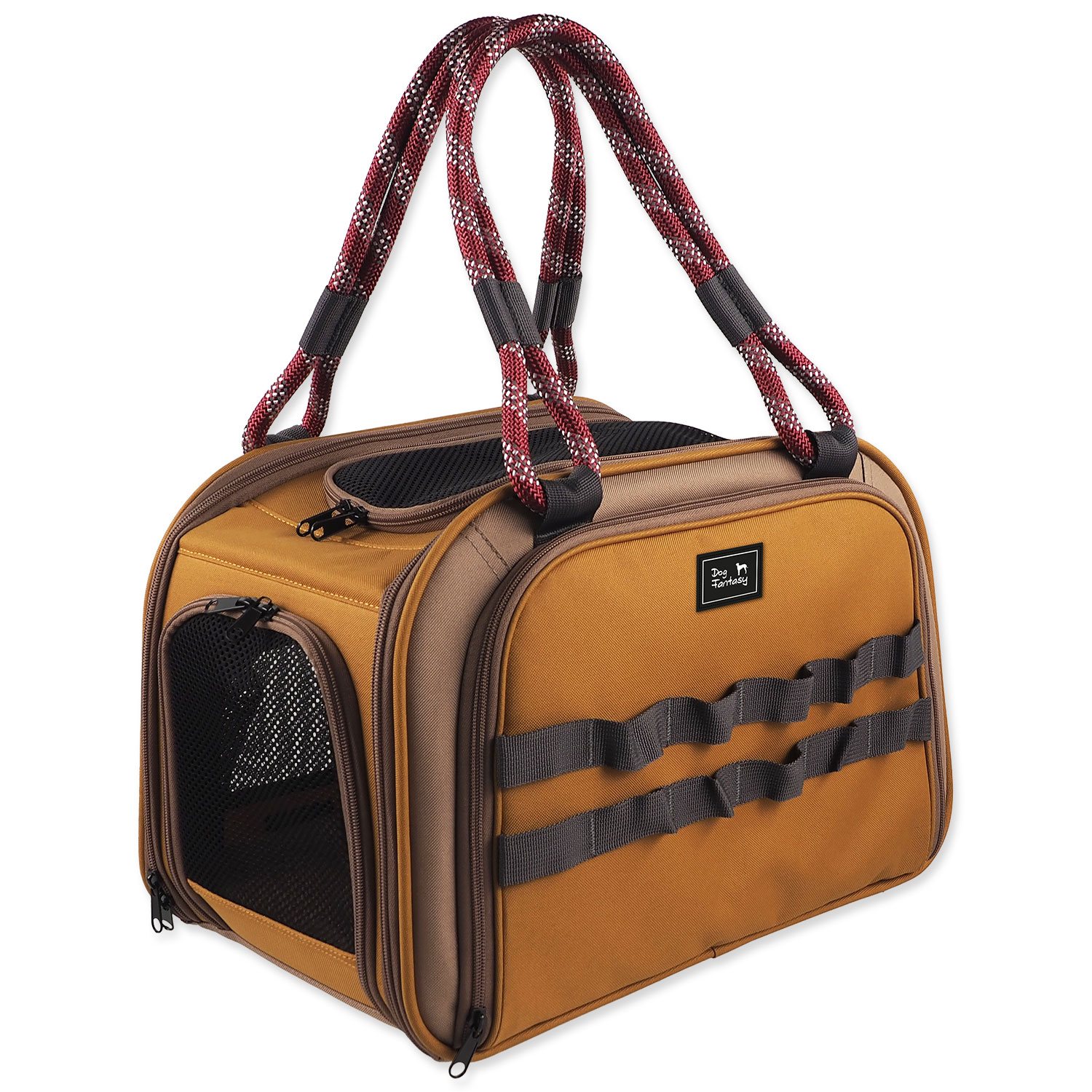 Dog Fantasy Taška Travel Premium rozšiřitelná 44x27x29cm