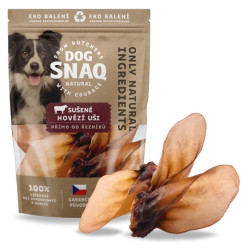 DOG SNAQ Hovězí ucho sušené 3 ks