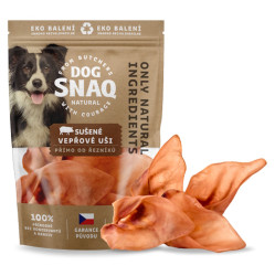 DOG SNAQ Vepřové ucho sušené 4 ks